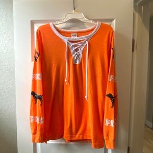 Victoria’s Secret PINK Halloween sequin cotton top